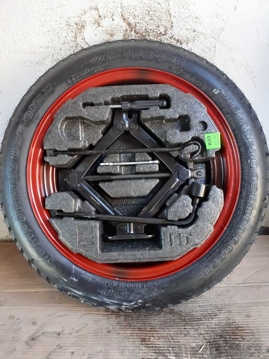 Roata rezerva SLIM cric HYUNDAI i30,i40,Ioniq,Elantra,KIA Ceed,Optima,Carens