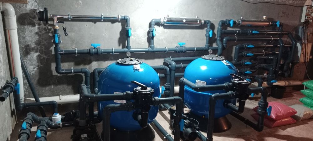 Сантехнические услуги от  А до Я . Обслуживание бассейнов и сауны,