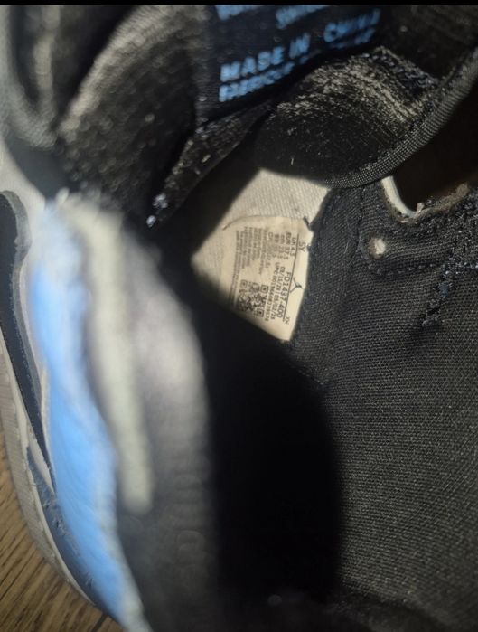 Jordan 1 unc toe