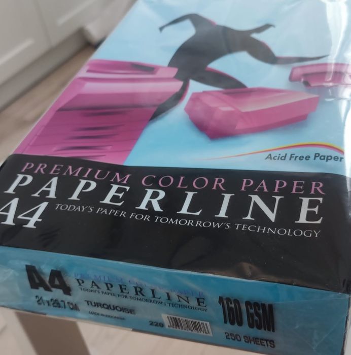 Цветная бумага а4