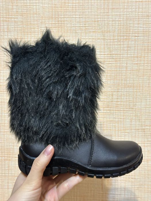 Детские сапоги из натуральной кожи