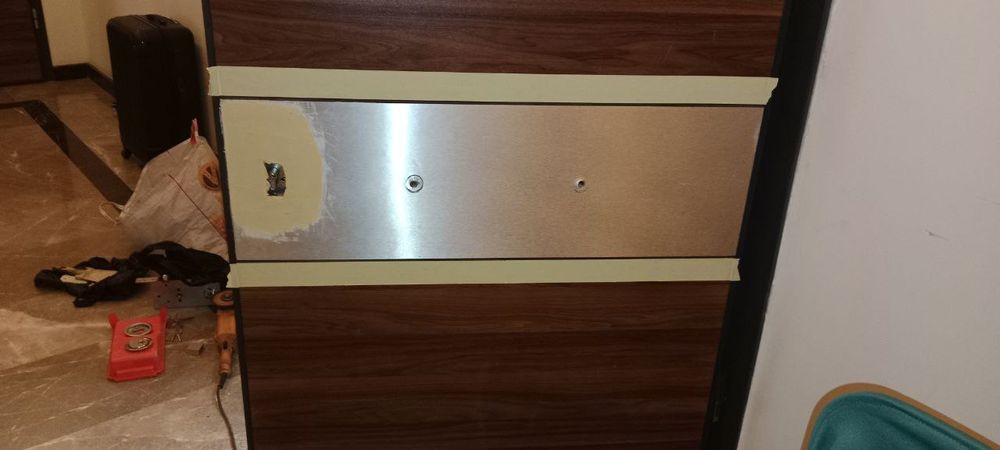 реставрация железных дверей