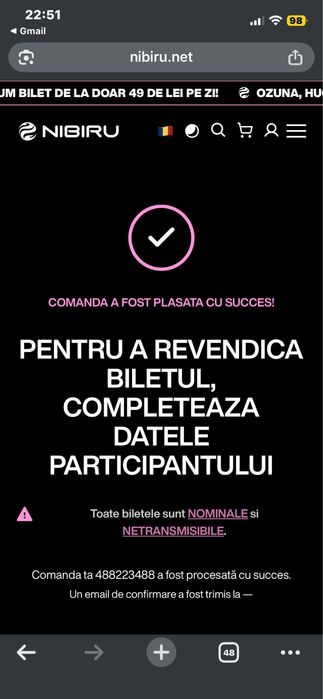Vand bilet la Nibiru-Galaxia General Access-3 Days Pass