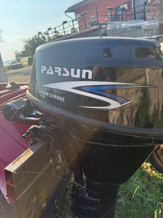 Barca cu motor Parsun 20 cai 4 timpi