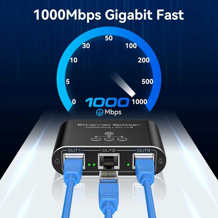 LAN Switch 1 până la 3 1000Mbps