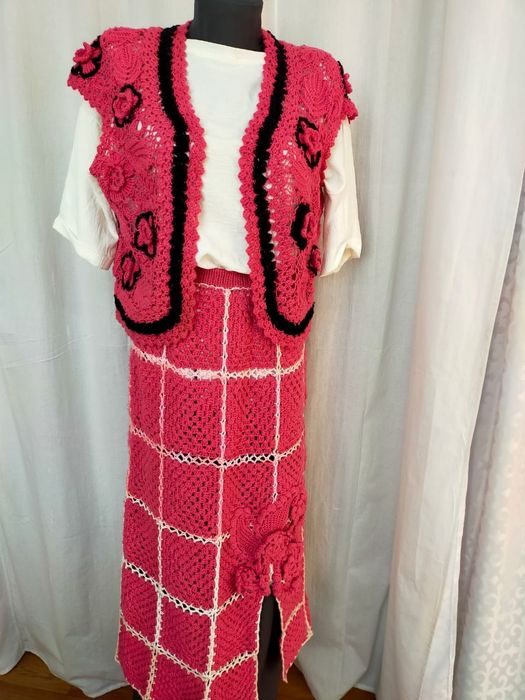 Одежда вязаная ручной работы крючком