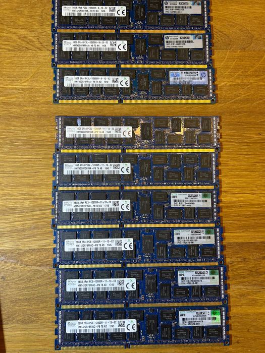 Memorie Server 16GB DDR3 ECC RAM