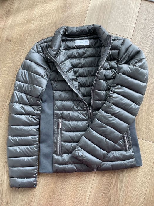 Дамско яке MANGO, XS размер, сиво
