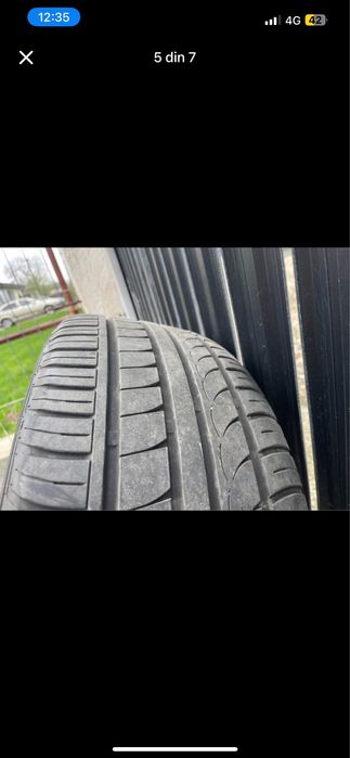 Roti complete R18 Mercedes Benz 275 45 R18 cu 255 45 R18 Sabareni • OLX.ro