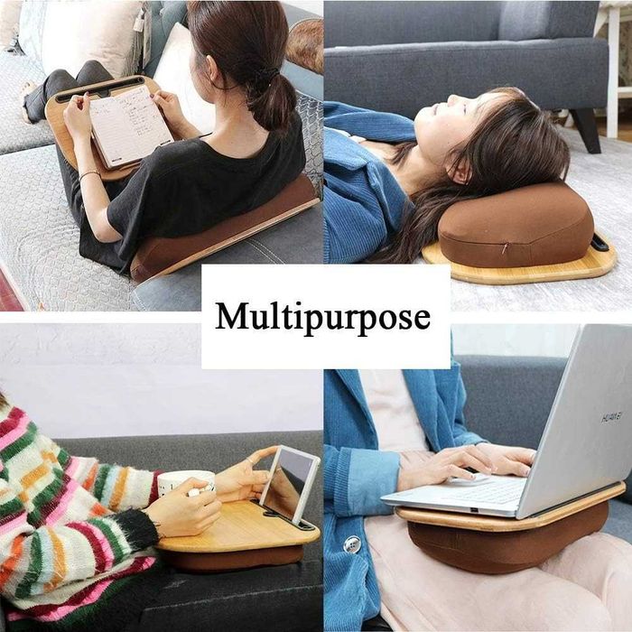 Masa portabila pentru laptop cu perna Suport pentru telefon
