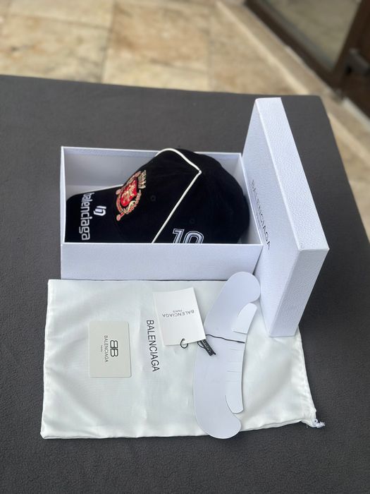 Balenciaga Logo-Embroidered Cotton-Twill Baseball Cap