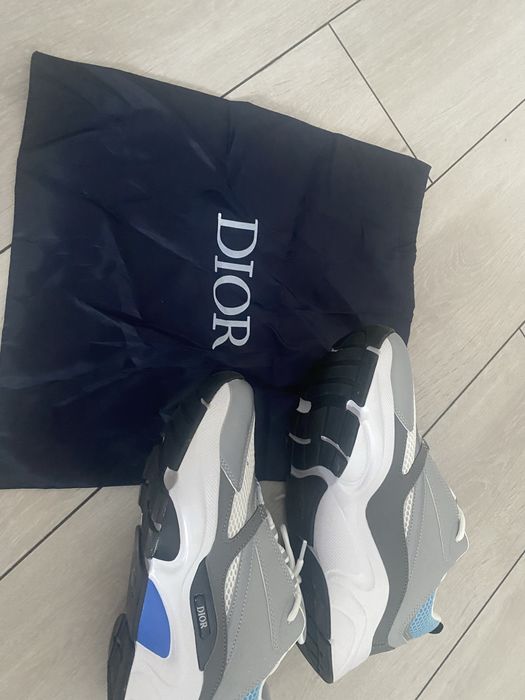 papuci dior b22 alb