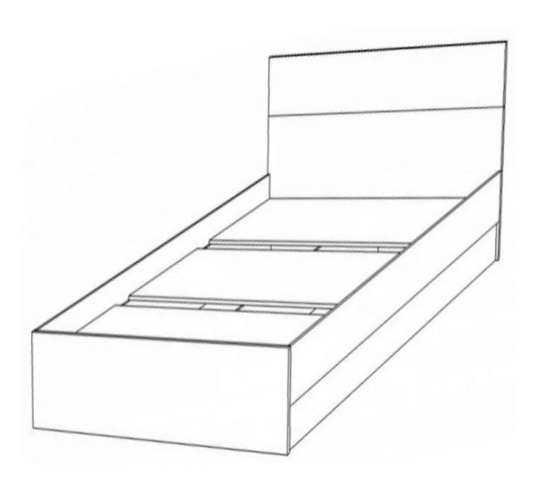 Кровать односпалка