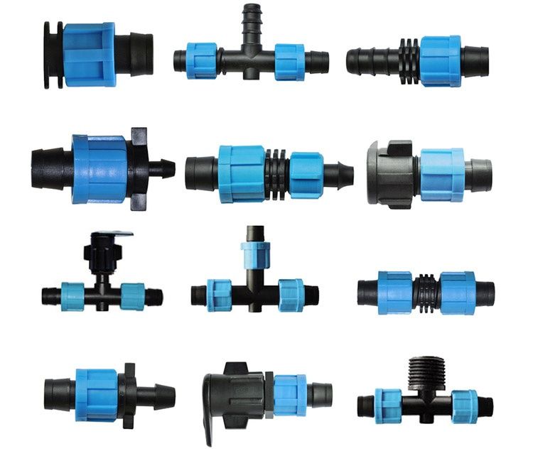 Politilen fittinglar trubalar va mandallar bor optom narxda