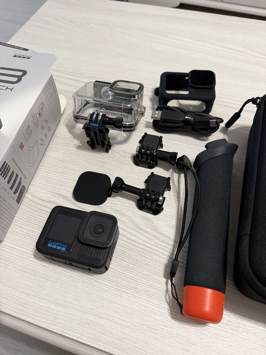Camera video sport GoPro Hero 13 Black, 5.3K60, Bundle
