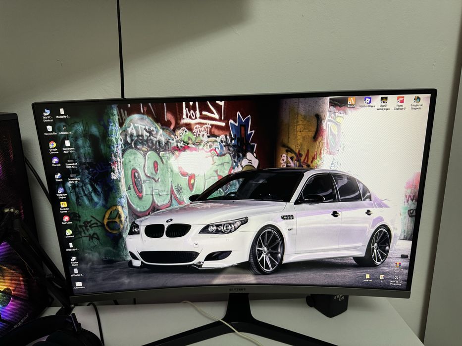 Monitor samsung curbat