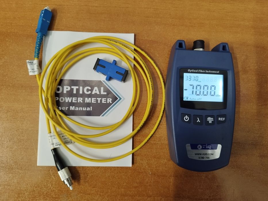 Instrument măsură optic power dB