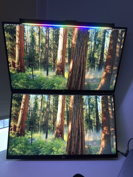 Vand Monitor LED LG Ergo Dual 27QP88DP-BS, 27inch, Black