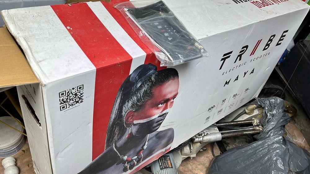 Электро самокат TRIBE черный