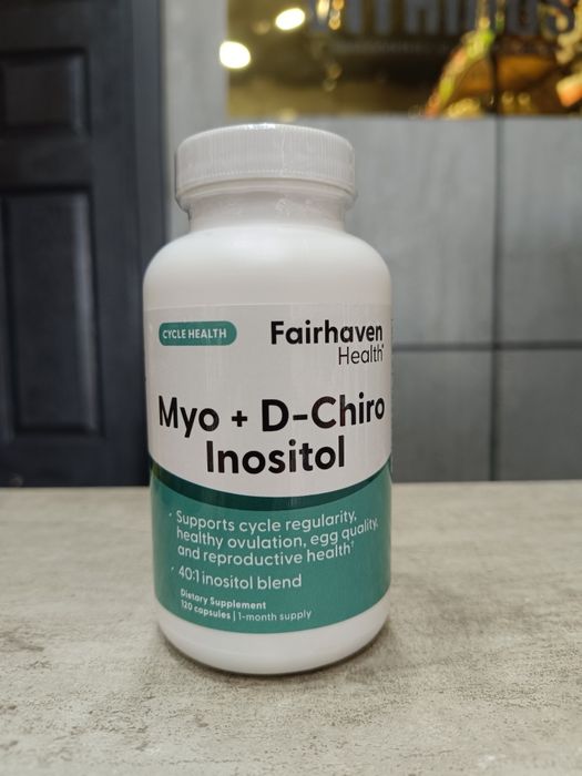 Fairhaven myo d chiro inositol 120 capsules