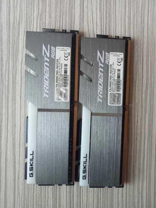Memorie RAM G.Skill Trident Z RGB DDR4 16GB (2x8GB) 3000MHz CL16 - Dual channel