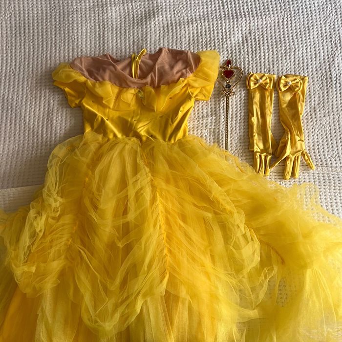 Карнавален костюм Belle Disney 120 см