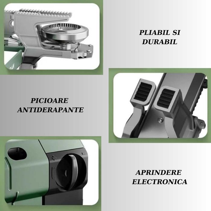 Mini Aragaz Portabil pentru Camping, Soferii de Camion/Auto, 2600 W