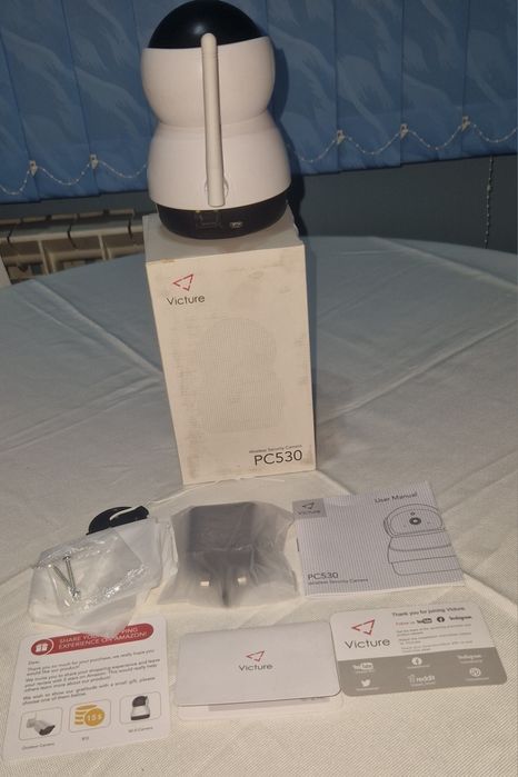 Wi-Fi Камера за видеонаблюдение с функция за нощно виждане