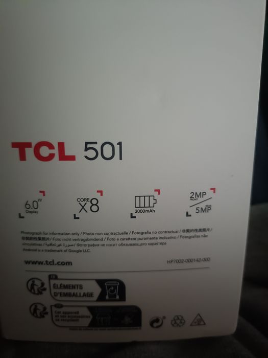 Telefon TCL501 NOU SIGILAT 3buc