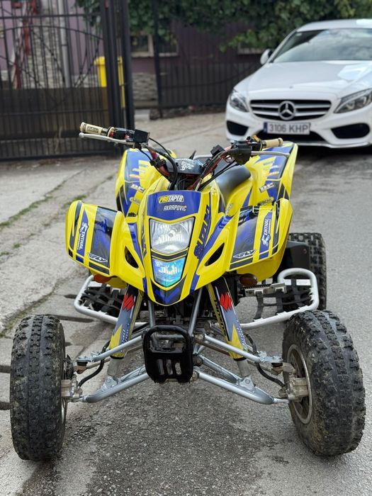 Suzuki ltz 400 inmatriculat nr negre nu ltr, yamaha raptor, polaris predator, cf moto, can am , yfz ktm kfx trx