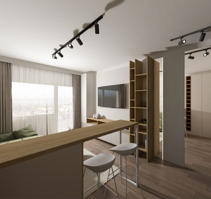 Garsonieră modernă de închiriat – Ajustorului Park Residence