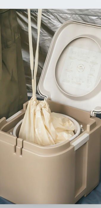 Тоалетна маркова за къмпинг,каравана,палатка,риболов и др.с гърне 6л.