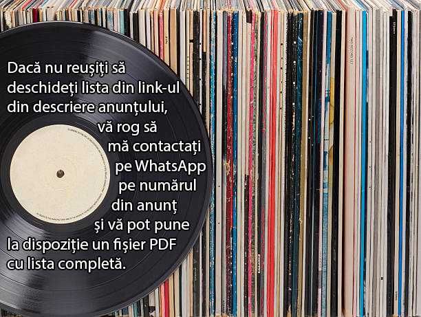 Disc discuri vinil vinyl viniluri LP [FOLK / ROCK / POVESTI / CLASICA]