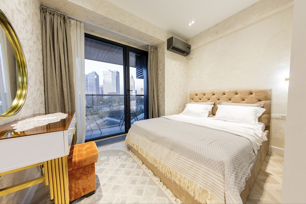 Сдается уютна студия посуточно в NRG U-Tower с видом на Ташкент сити