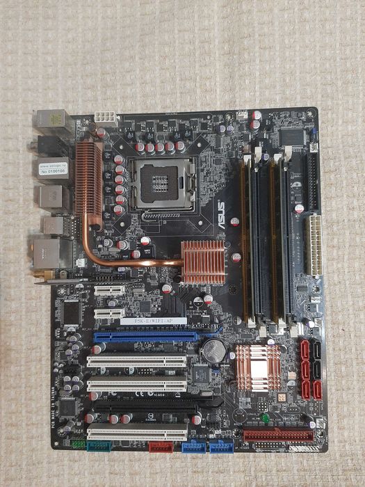 Топовый ретро-набор LGA 775 + Creative X-Fi Titanium