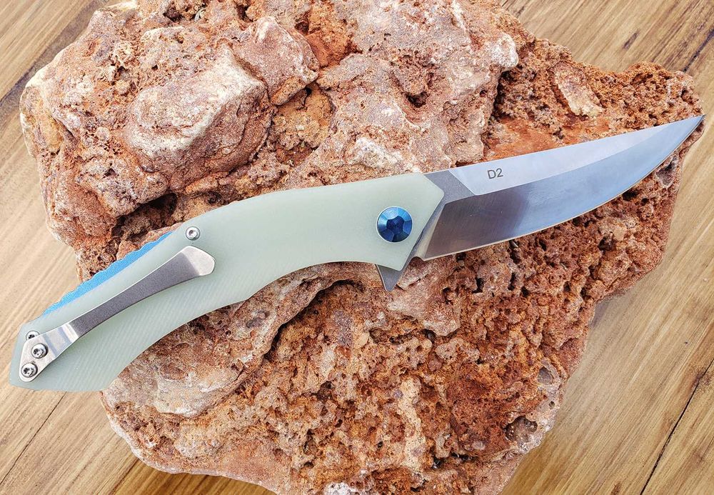 Cutit briceag SHIGOROV Blue Moon, vanatoare, pescuit, lama D2