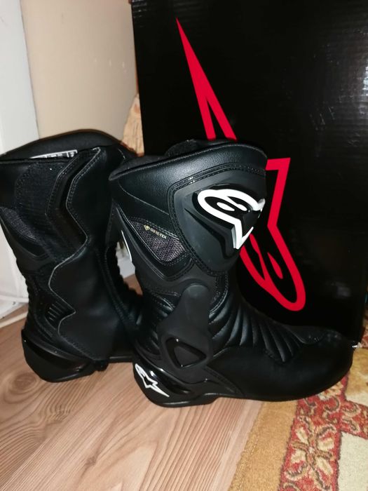 Cizme moto 42 Alpinestars smx-6 v2 gore-tex