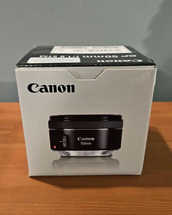 Obiectiv foto Canon 50mm F1.8 montură EF