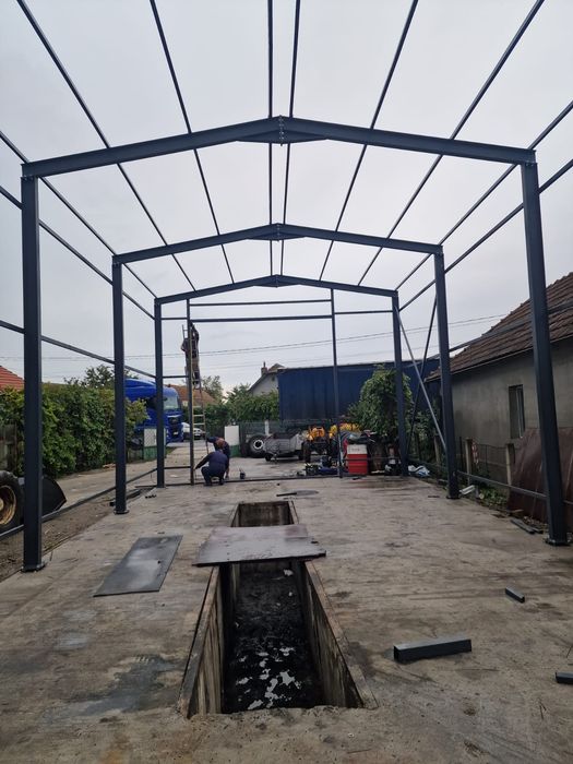 Vând hală metalică conform proiectului dvs lucrăm fără avans