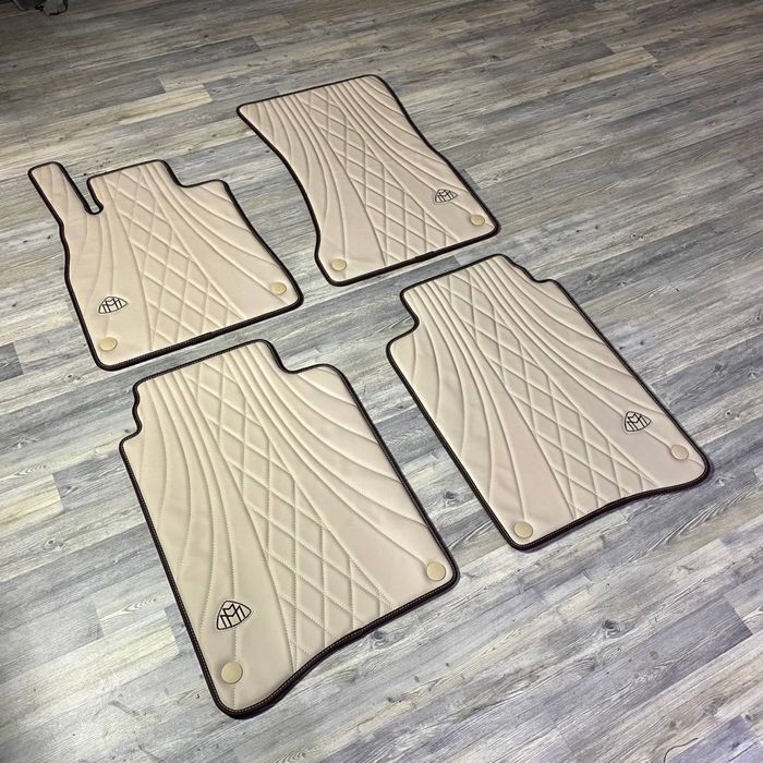 Оригинальные коврики из экокожи