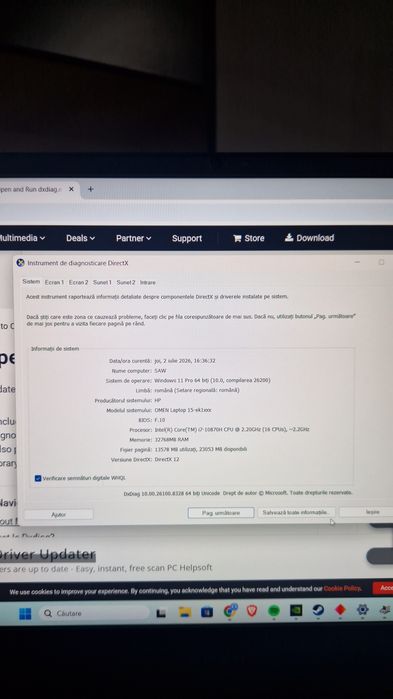 Laptop Gaming 32Gb ram. MONITOR 300HZ