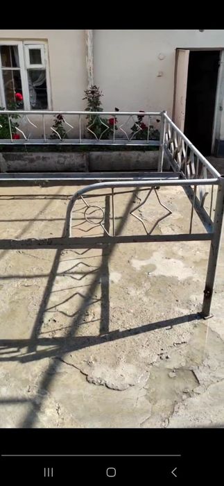 Тапчан железный разборный