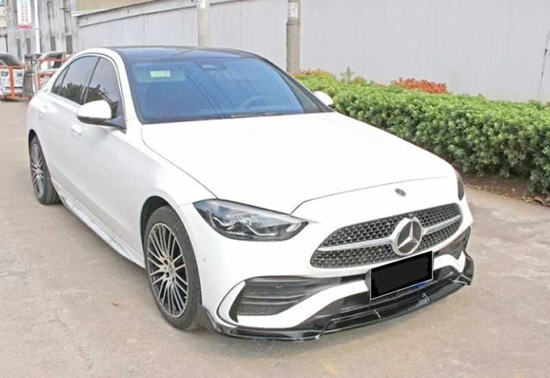 Брабус преден лип спойлер за мерцедес в206 амг / mercedes w206 amg lip spoiler brabus / добавка за предна броня / нож