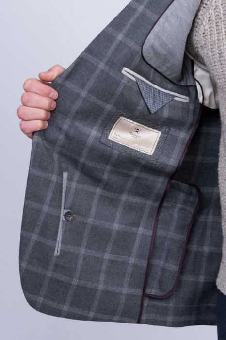 Sacou blazer slim 48 M de lux Hackett London lana respirabila