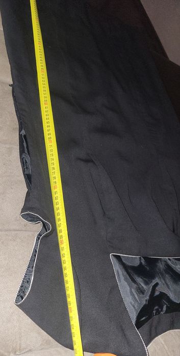 Rochie neagră, stofă, office