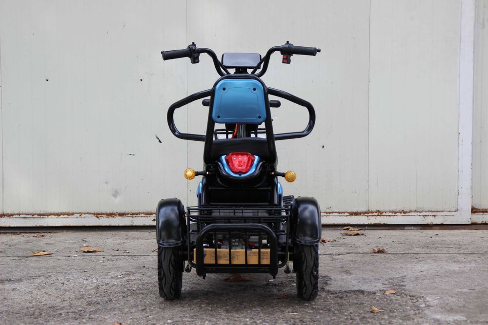 Двуместна Електрическа Триколка PUDDING 1800W МОДЕЛ 2026