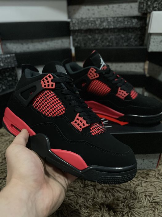 Jordan 4 Retro Red Thunder
