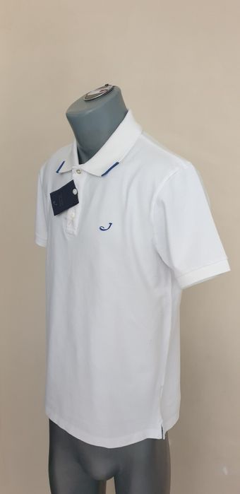 Jacob Cohen Pique Cotton Mens Size M / L НОВО! ОРИГИНАЛ! Мъжка Тениска!