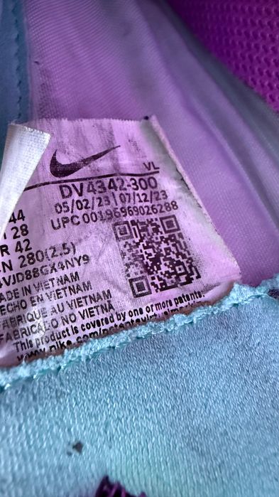 Футболни обувки Nike LEGEND 10 ACADEMY TF за изкуствена трева, стоножки - 44 номер