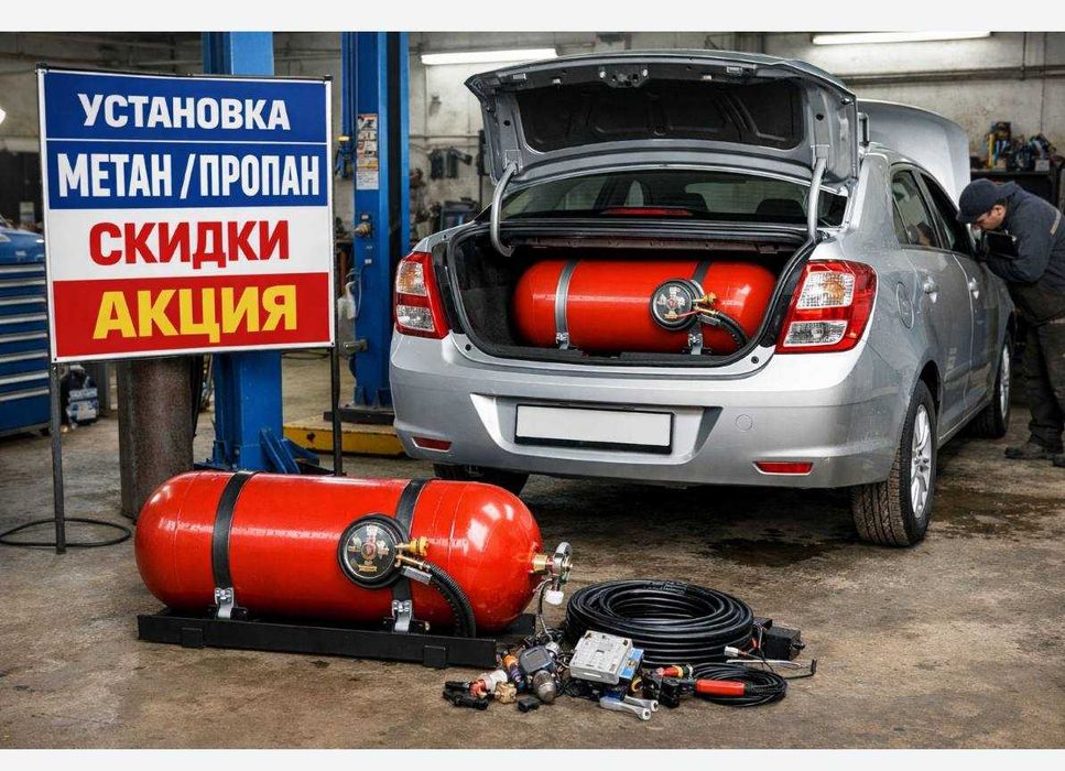 Установка метан, пропан в КРЕДИТ!!! (Бўлиб тўлаш)